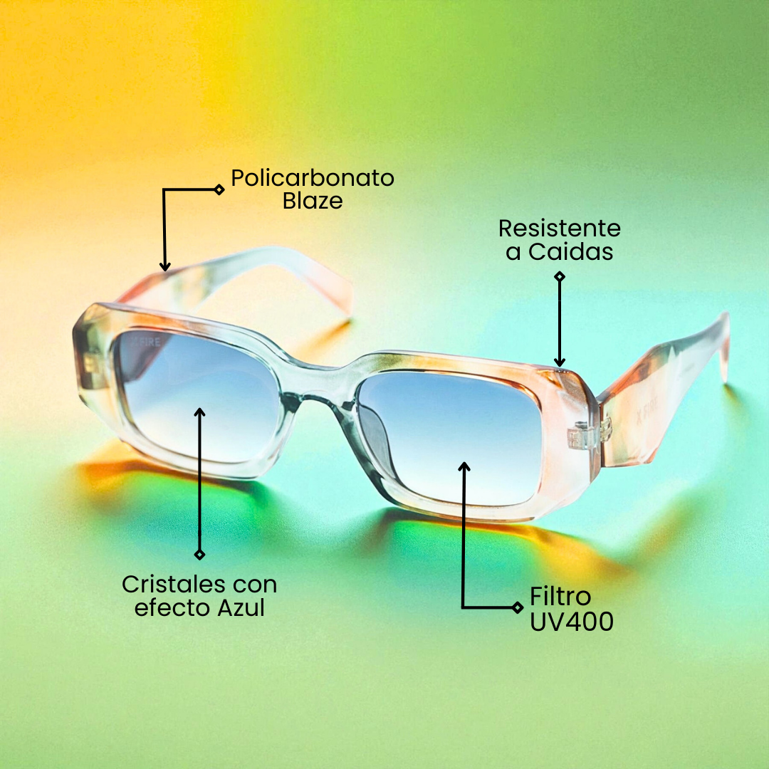 BOMBAY RAINBOW | BLUE MIRROR