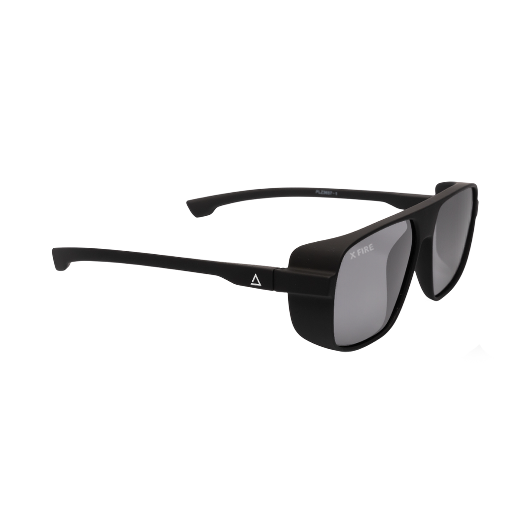 Lente de sol Barcani Negro / Negro UV400 X FIRE