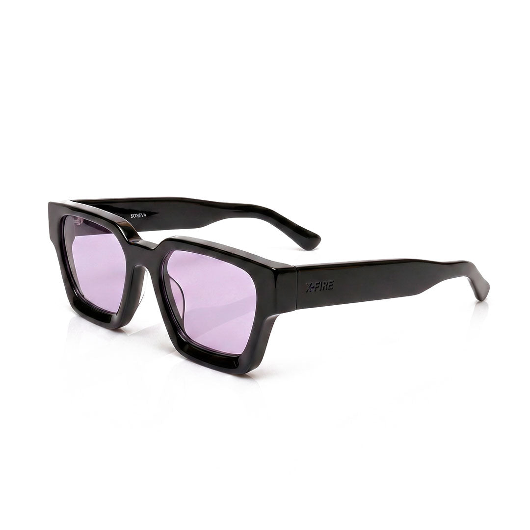 Lente de sol Negro Soneva / Morado UV400 X FIRE