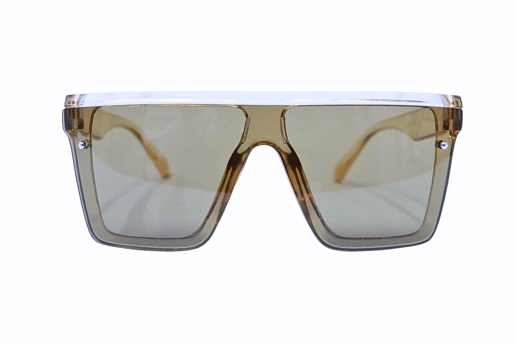 GOOFY TRANSPARENT BROWN | BROWN MIRROR