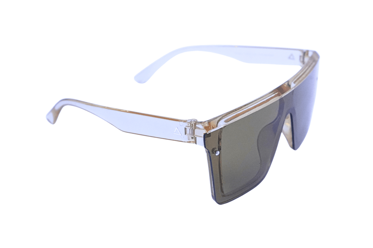 GOOFY TRANSPARENT BROWN | BROWN MIRROR