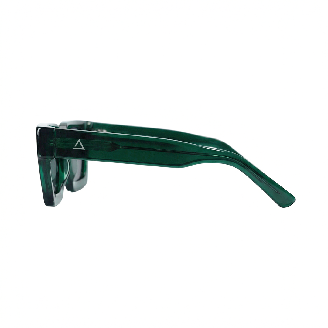 Lente de sol Verde Spargi / Negro UV400 X FIRE
