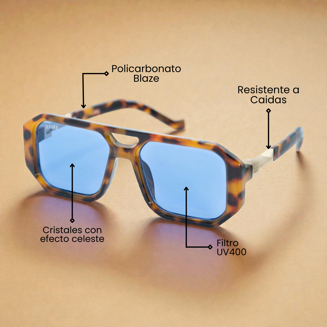 BALI 2.0 ANIMAL PRINT | BLUE MIRROR