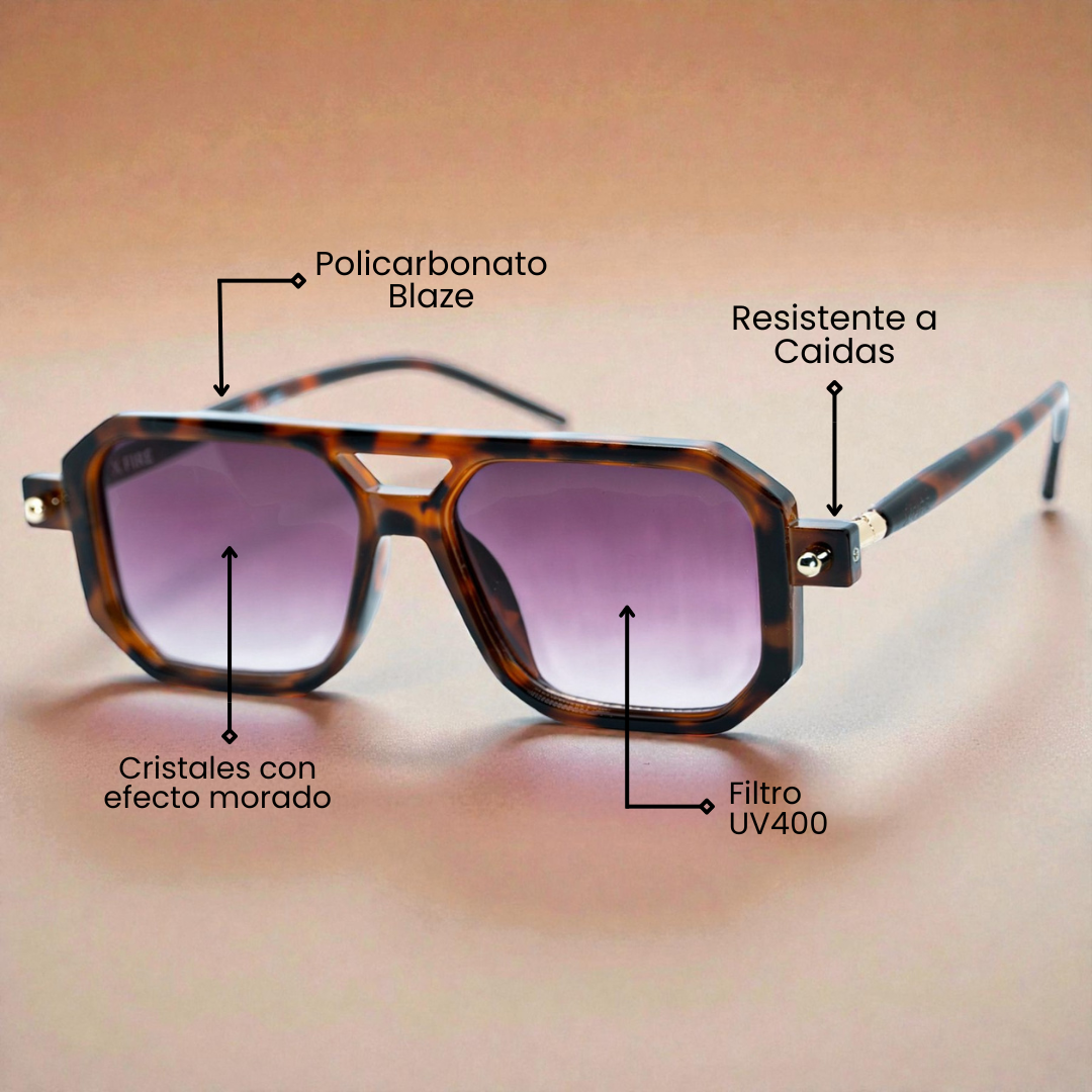 BALI ANIMAL PRINT | PURPLE MIRROR