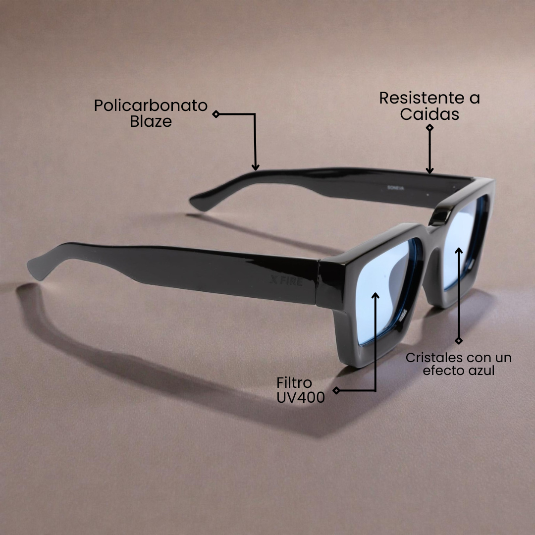 SONEVA BLACK | BLUE MIRROR