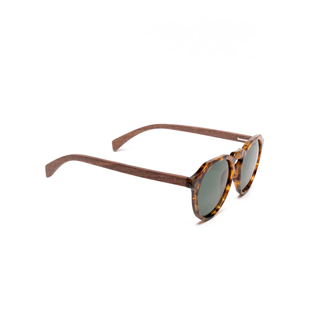 Lente de sol Animal Print Kenia / Verde UV400 X FIRE