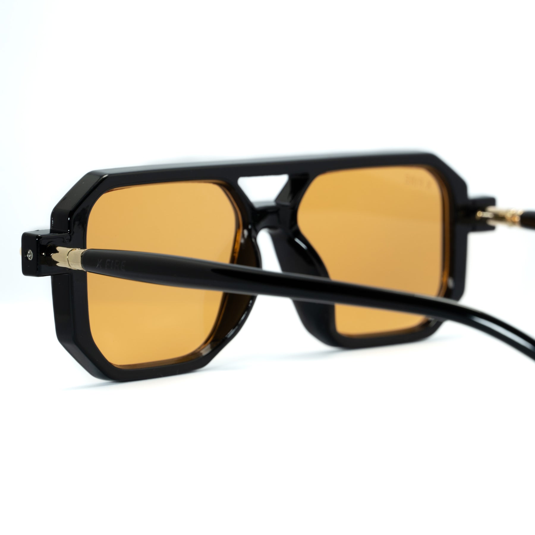 BALI BLACK | ORANGE MIRROR