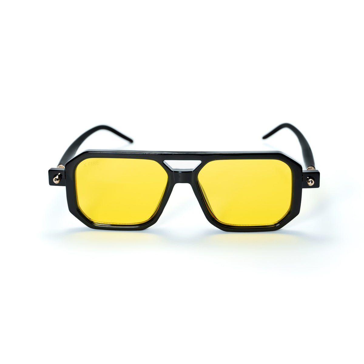 BALI BLACK | YELLOW MIRROR