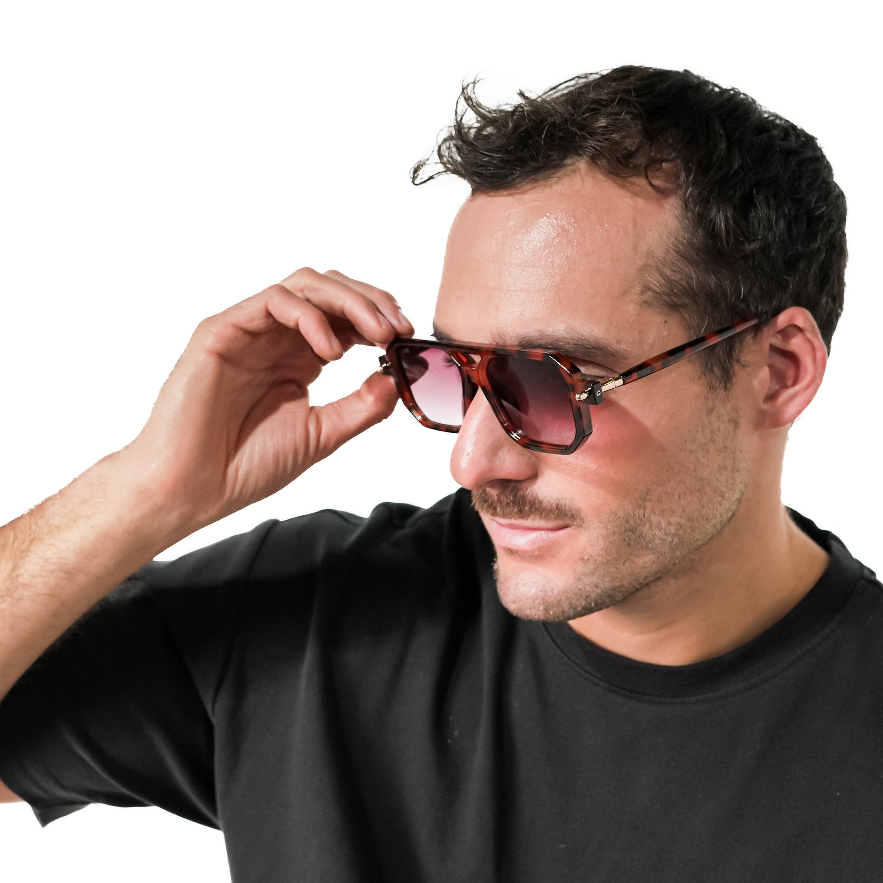 BALI ANIMAL PRINT | PURPLE MIRROR