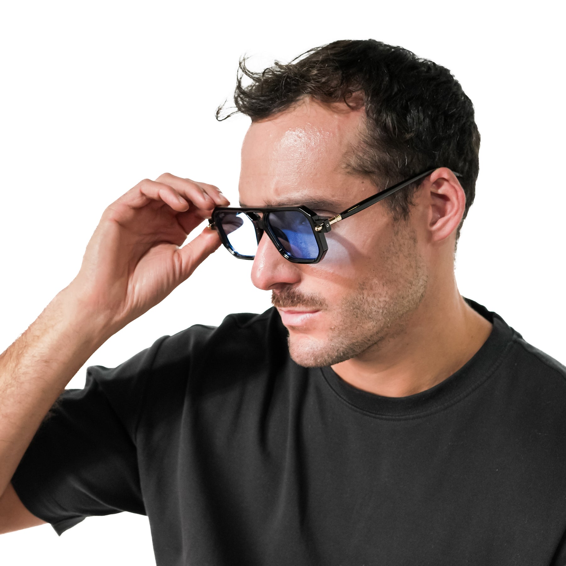 BALI BLACK | BLUE MIRROR