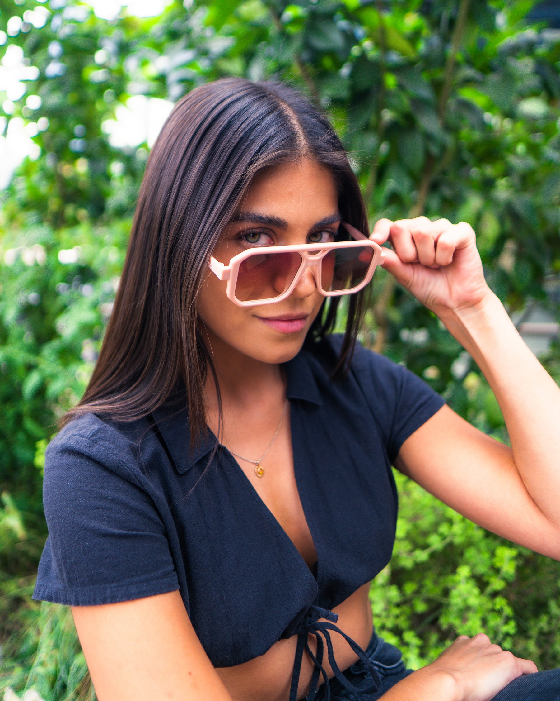 CASSIS BLACK | BLUE MIRROR