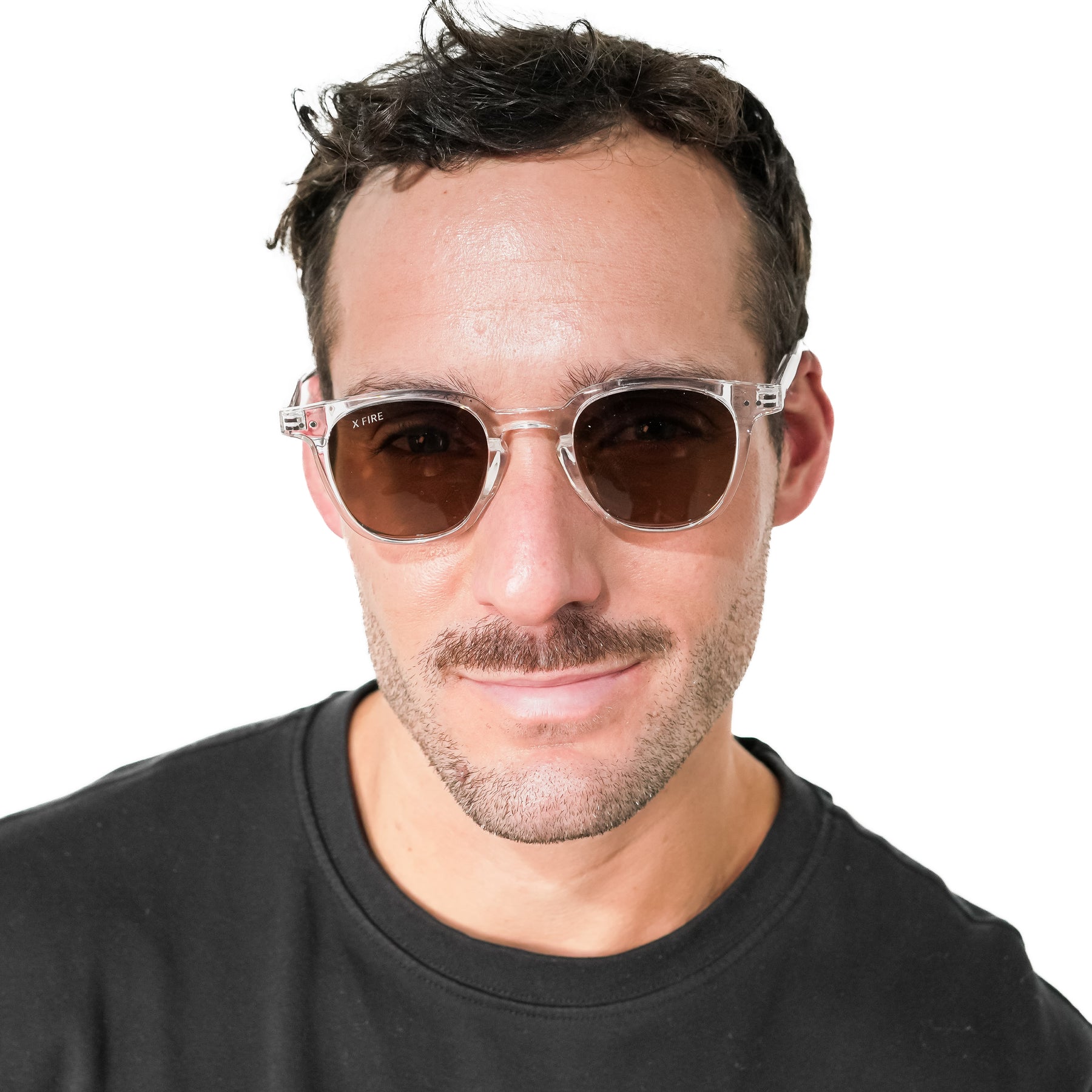 GRECO PLUS TRANSPARENT | BROWN MIRROR