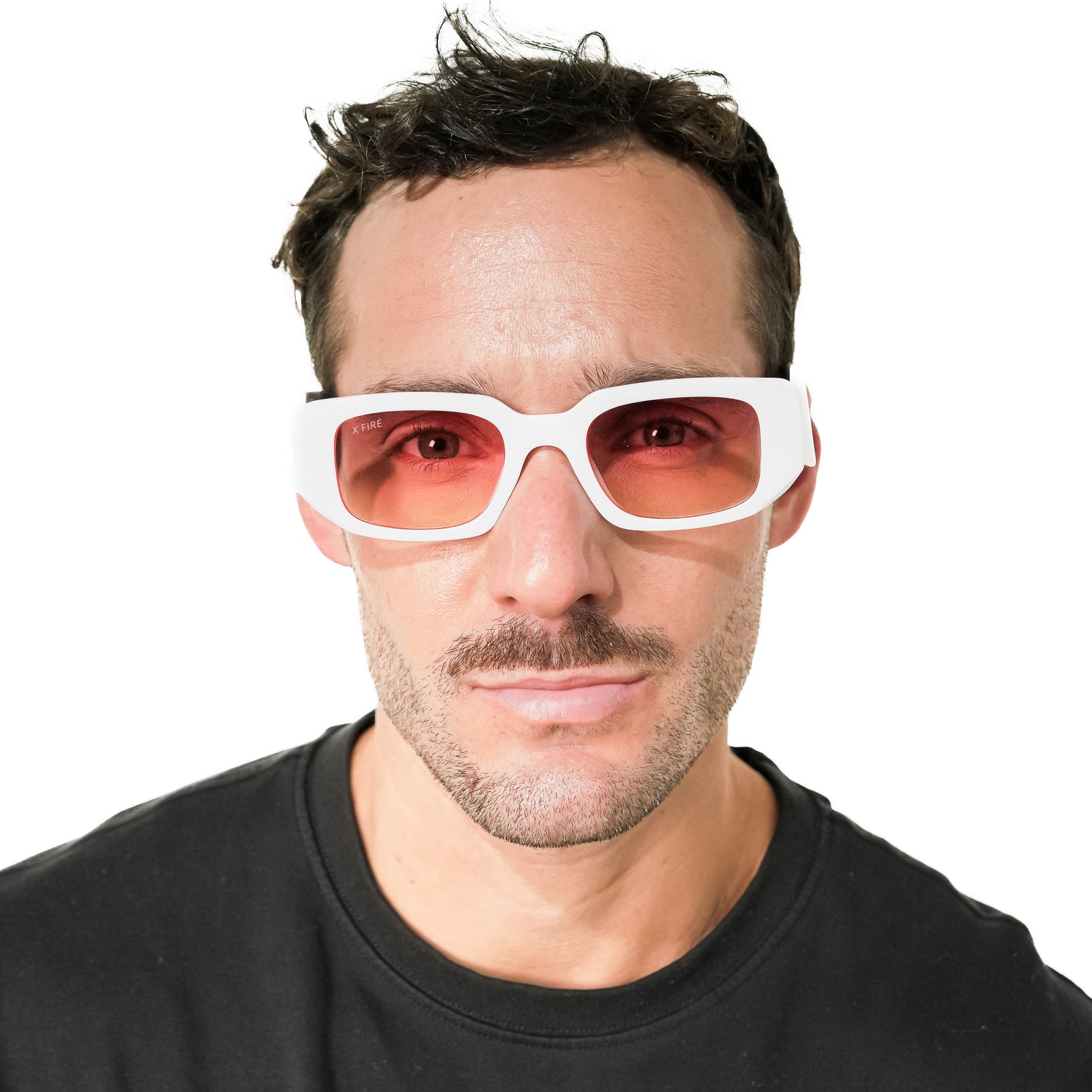 BOMBAY WHITE | ORANGE MIRROR