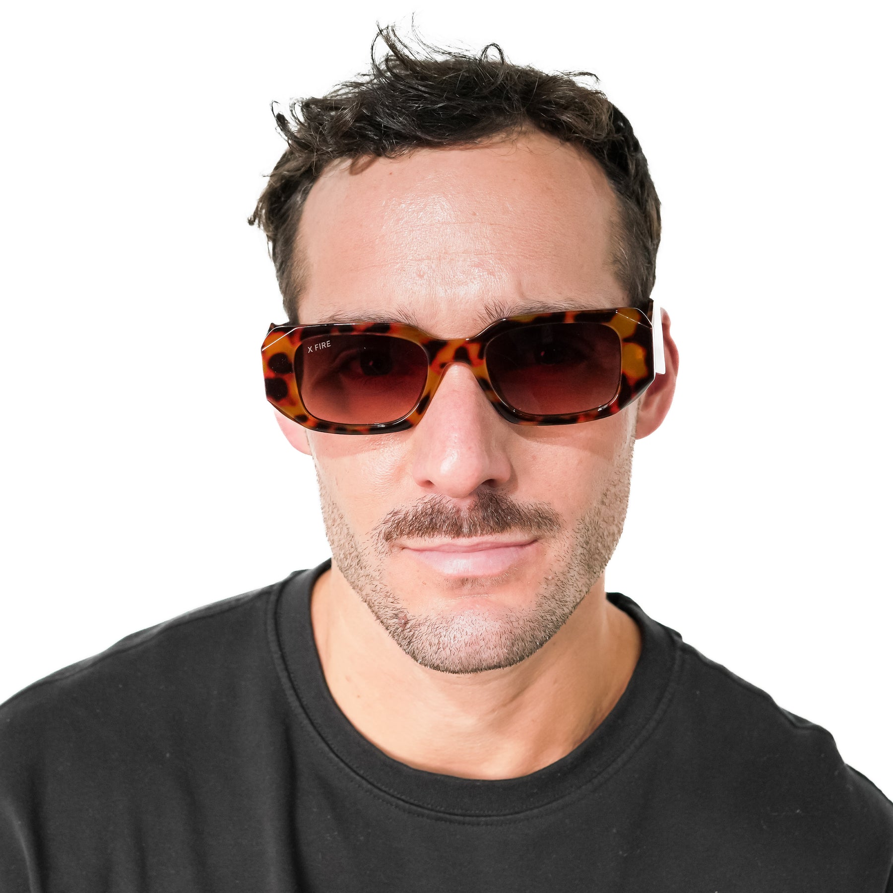 BOMBAY ANIMAL PRINT | BROWN MIRROR