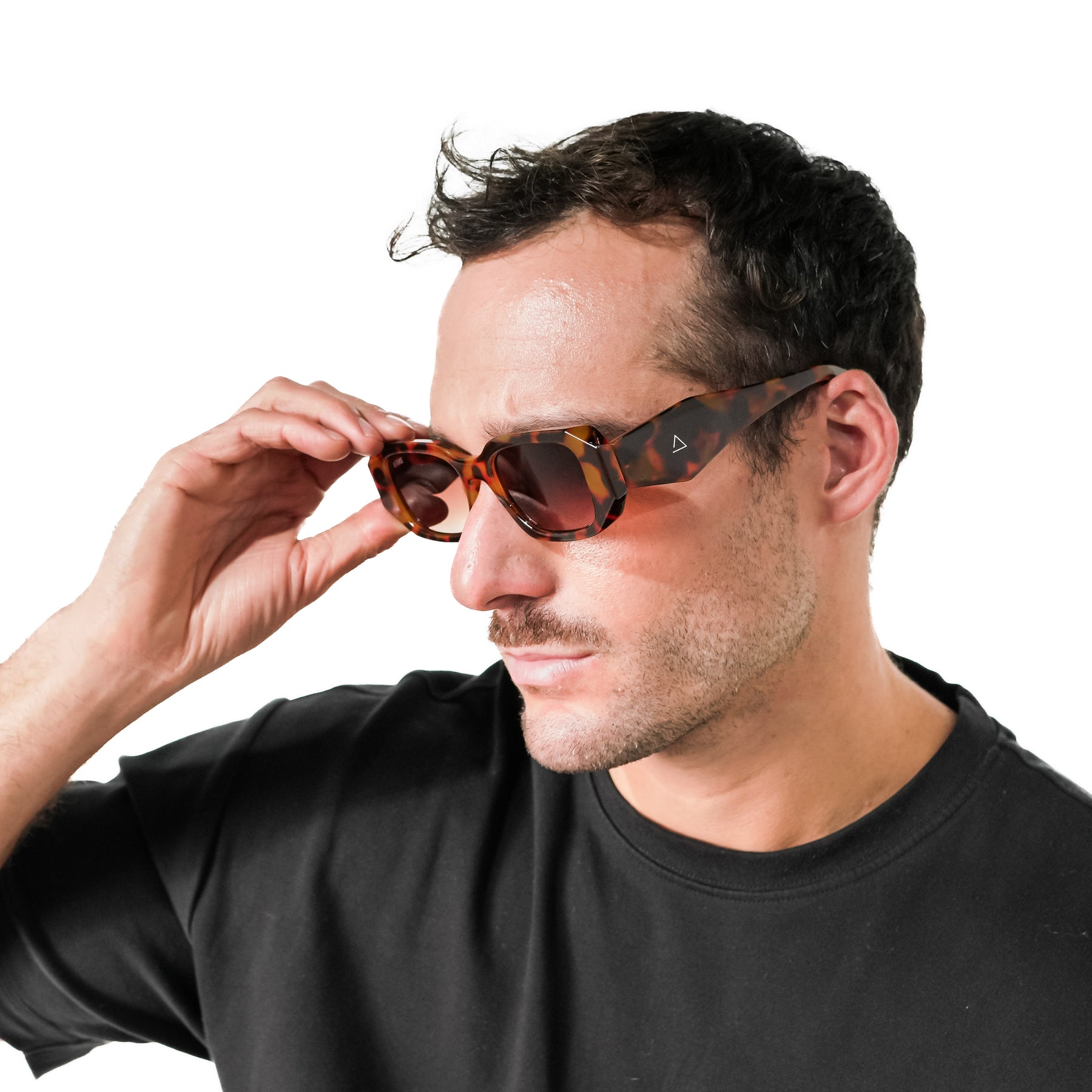 BOMBAY ANIMAL PRINT | BROWN MIRROR