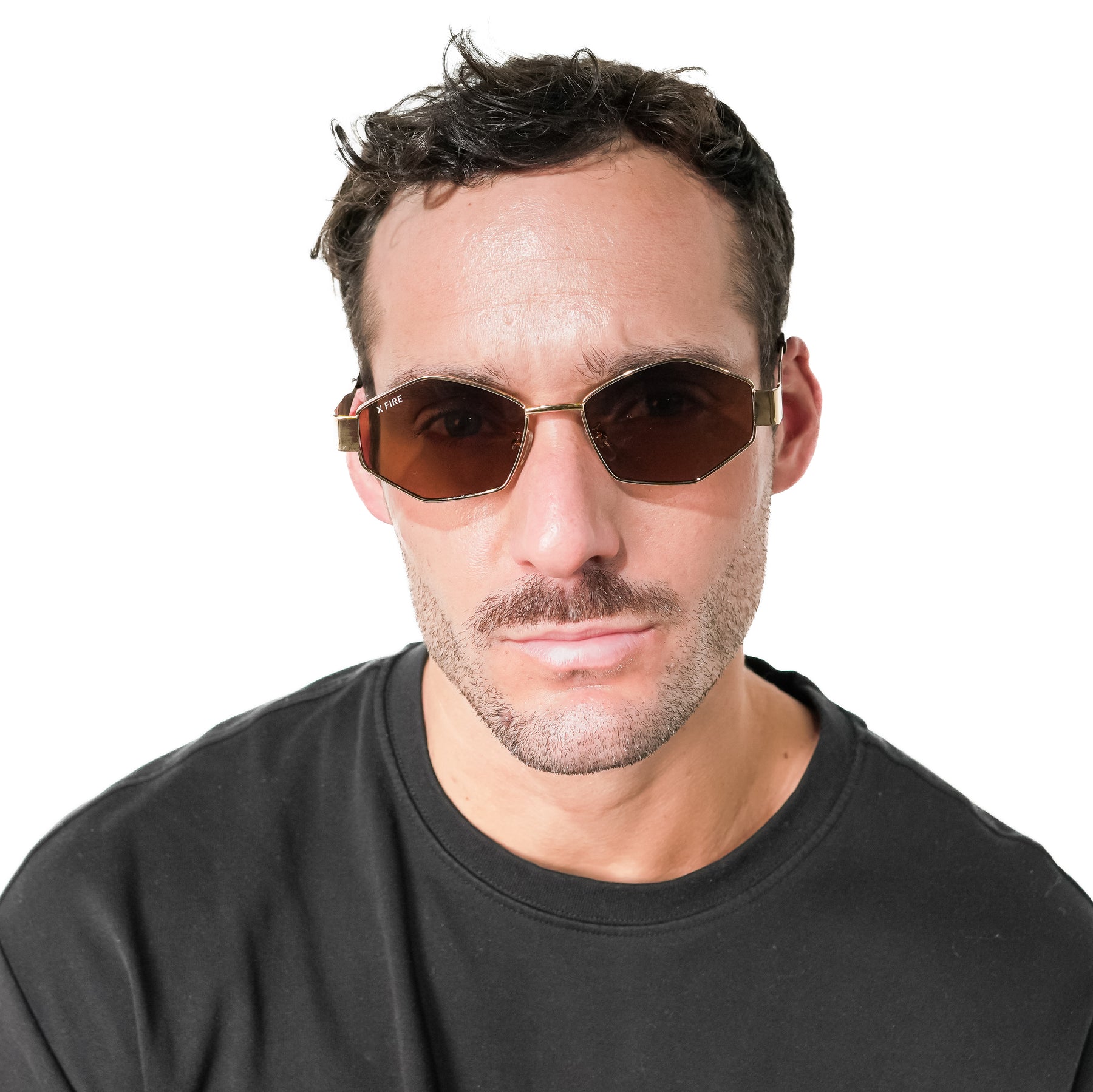 IRALA GOLD | BROWN MIRROR