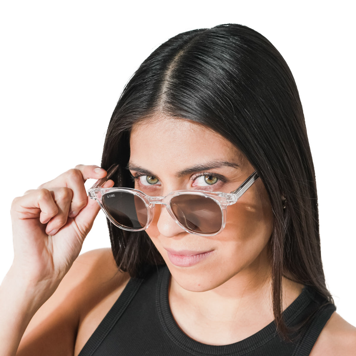 GRECO PLUS TRANSPARENT | BROWN MIRROR