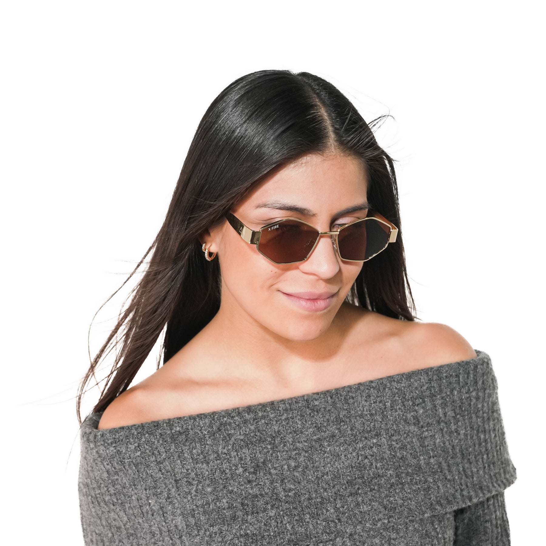 IRALA GOLD | BROWN MIRROR