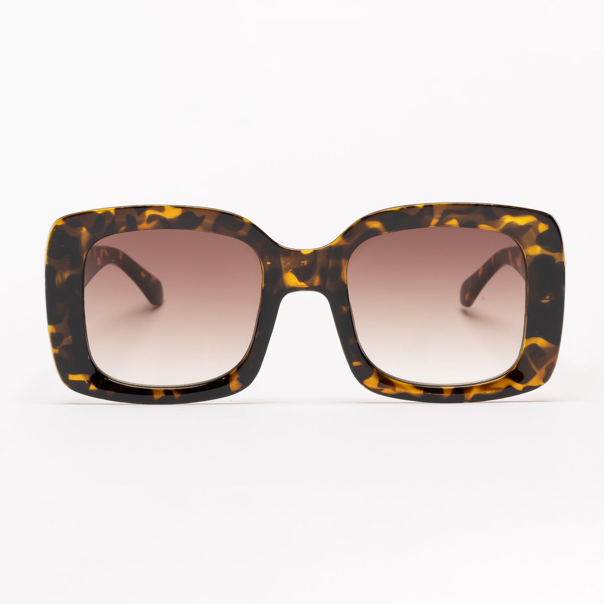 HAMAD ANIMAL PRINT | BROWN MIRROR