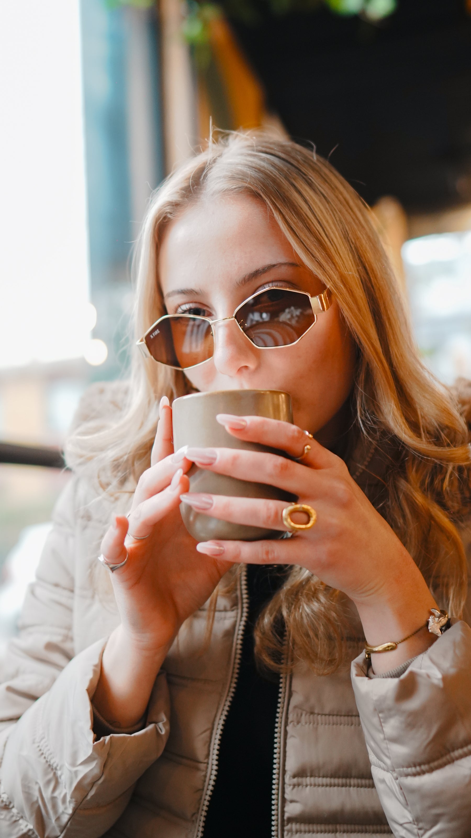 IRALA GOLD | GREEN MIRROR