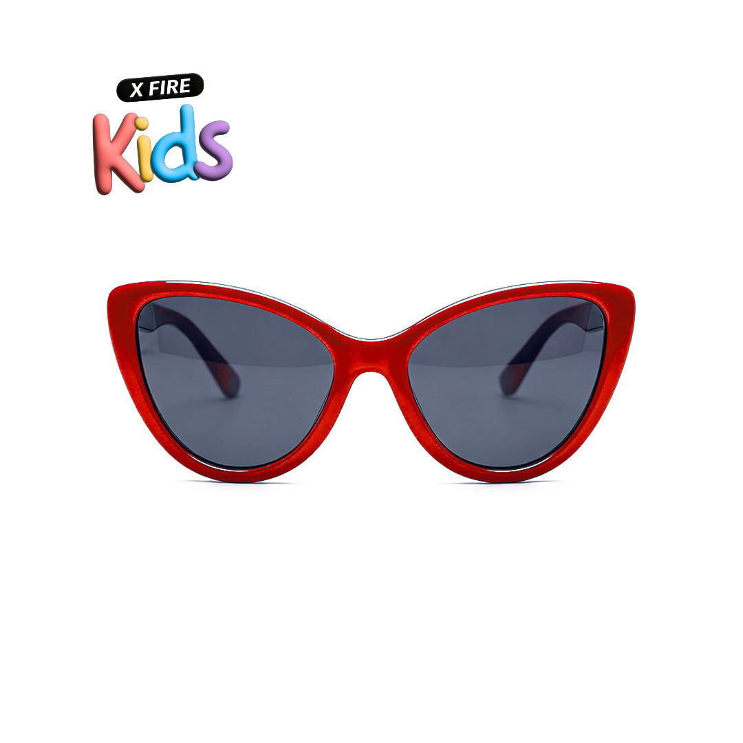 Lente de sol rojo Minnie / Negro UV400 X FIRE