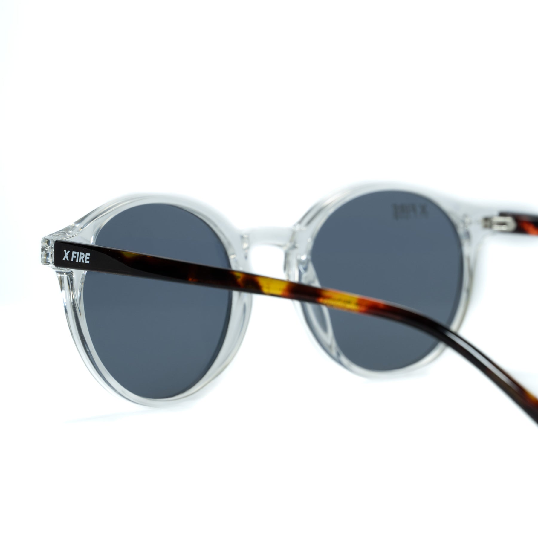 NIZA TRANSPARENT PRINT | BLACK MIRROR