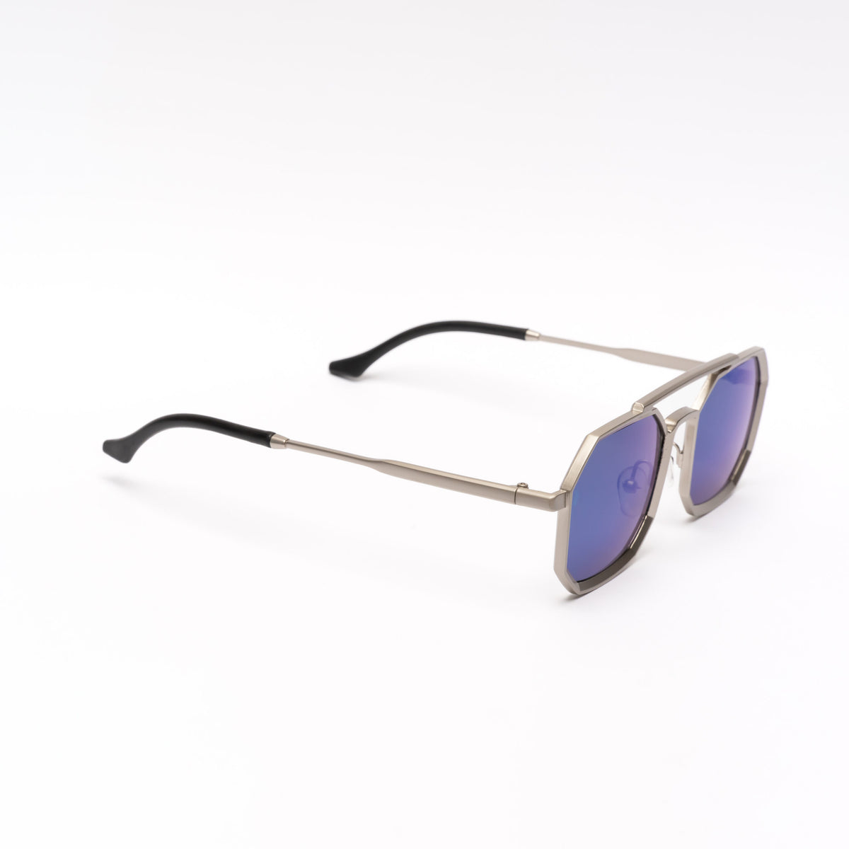 Lente de sol Plateado Oxford / Azul UV400 X FIRE