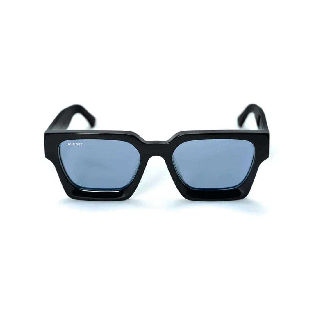Lente de sol Negro Spargi / Azul UV400 X FIRE