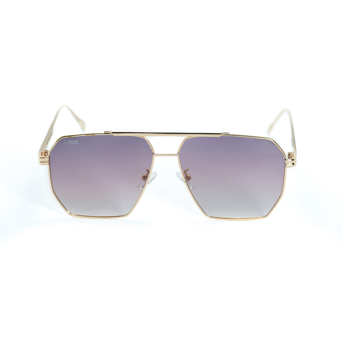 Lente de sol Dorado Vogel / Morado UV400 X FIRE