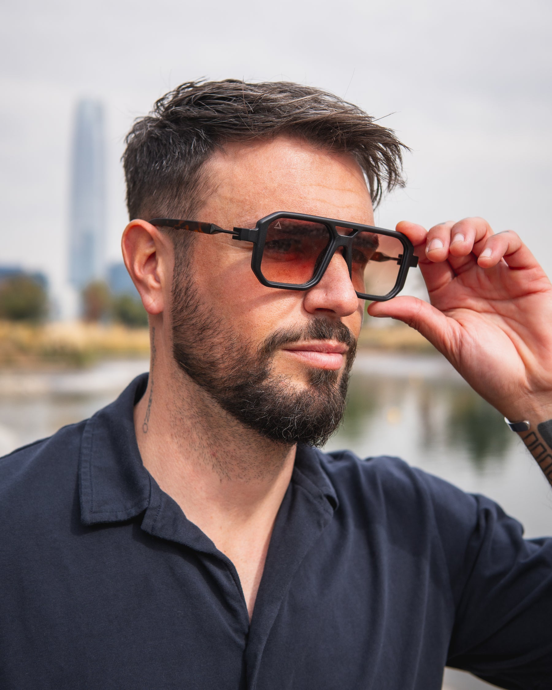 BALI 2.0 MATTE BROWN | BROWN MIRROR