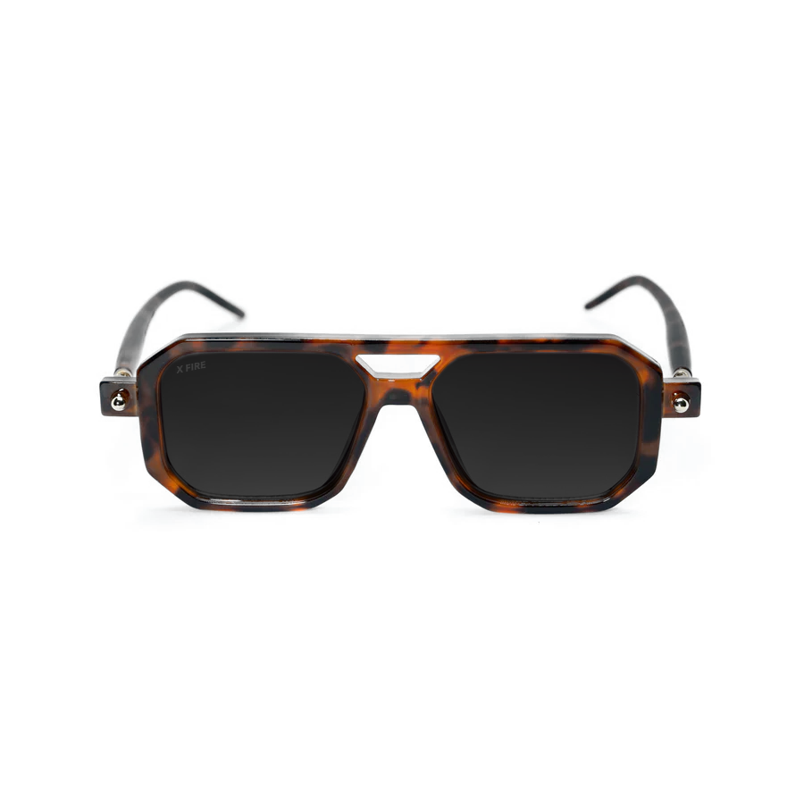 Lente de sol Bali Animal Print / Negro UV400 X FIRE