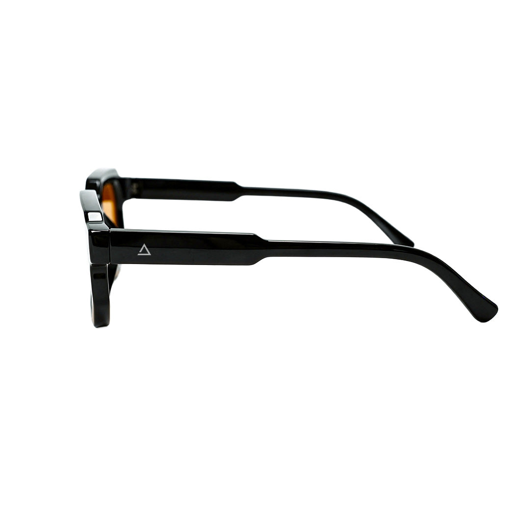 Lente de sol Negro Oasis / Naranjo UV400 X FIRE