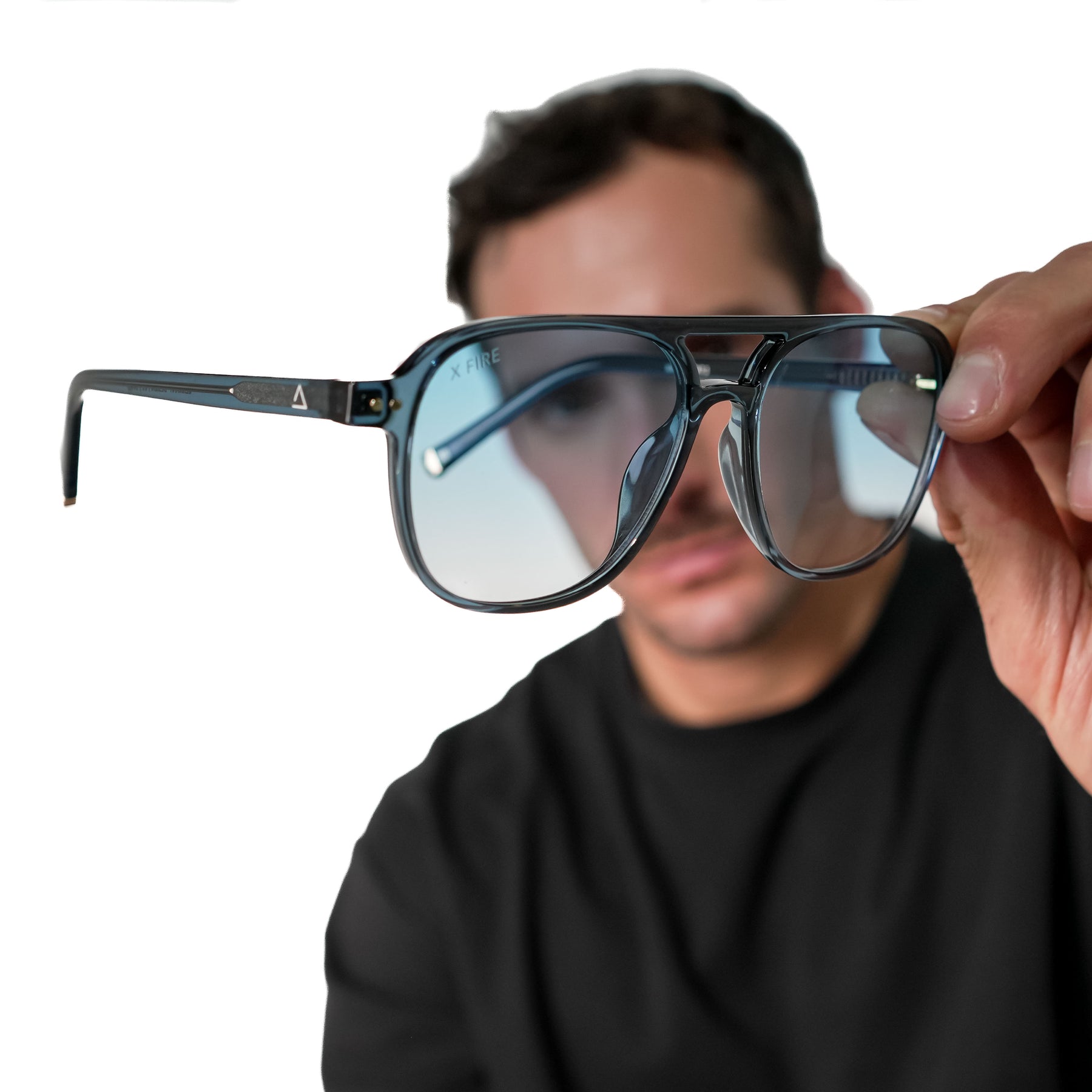 MANZINI BLUE | BLUE MIRROR