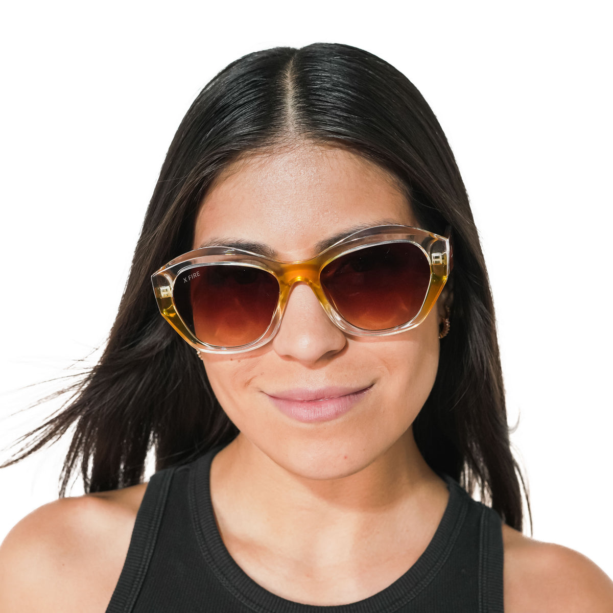 IDALIA YELLOW | BROWN MIRROR