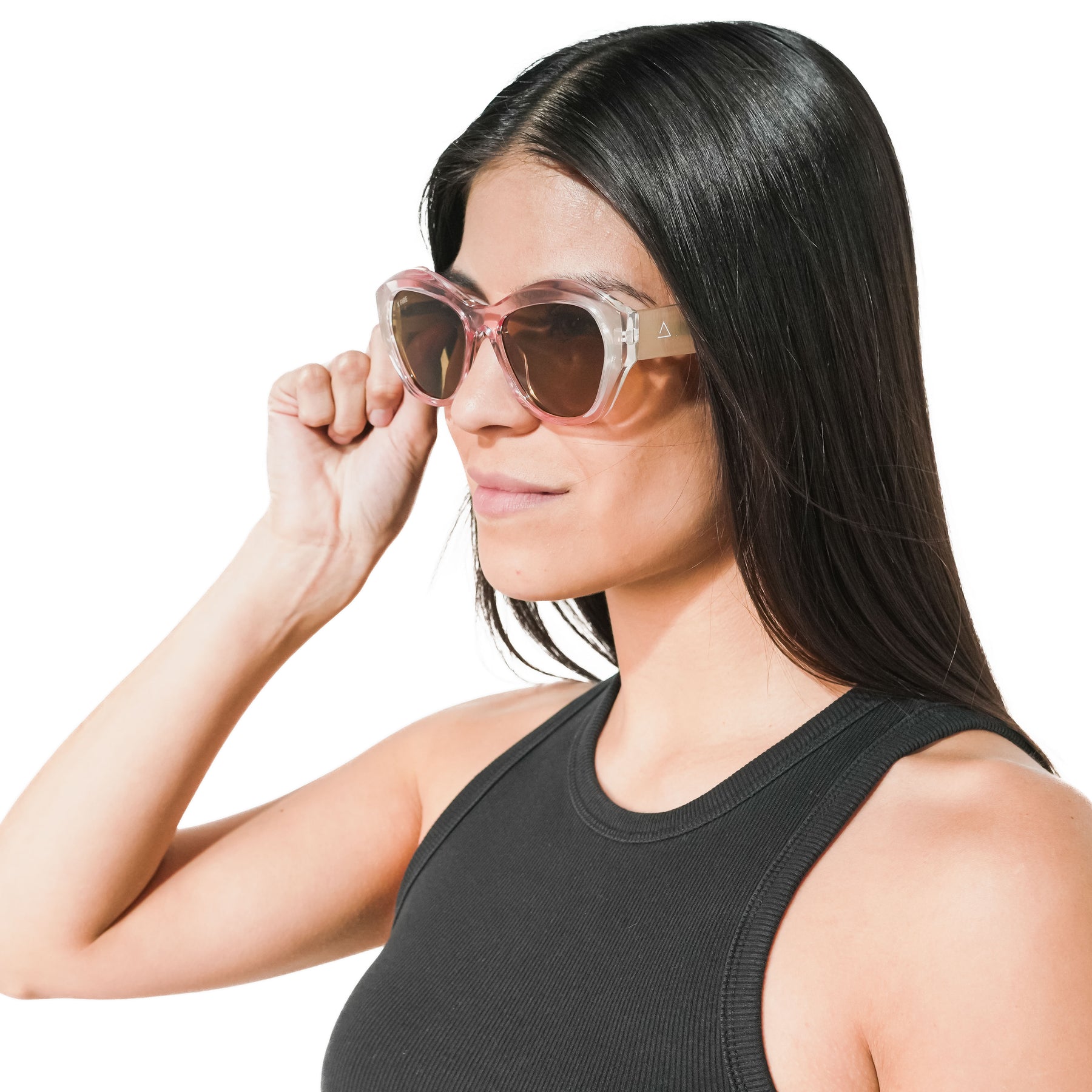 IDALIA PINK | BROWN MIRROR