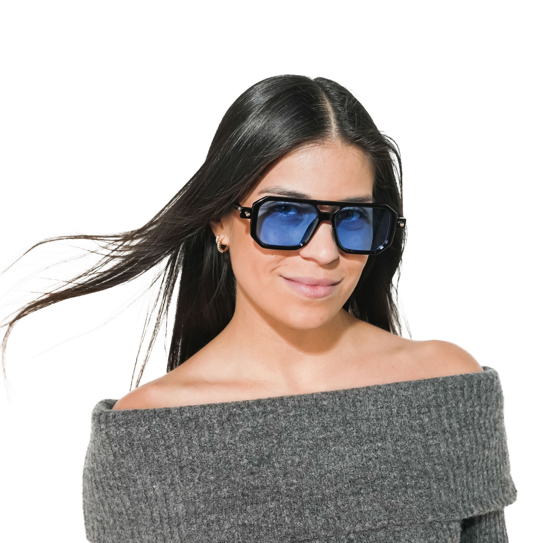 BALI BLACK | BLUE MIRROR