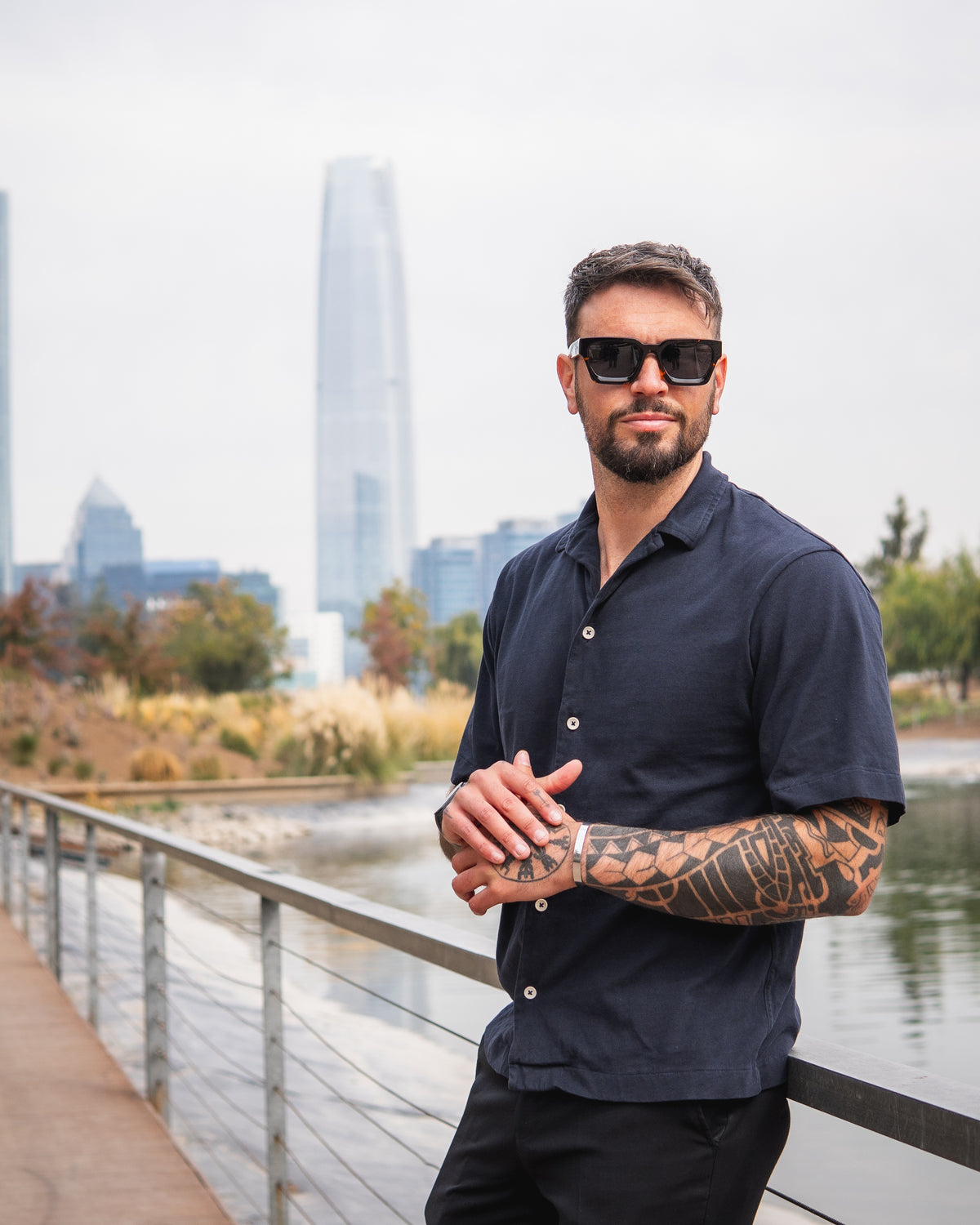 SPARGI ANIMAL PRINT | BLACK MIRROR