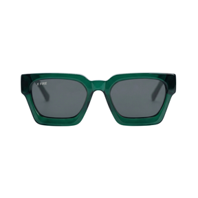 Lente de sol Verde Spargi / Negro UV400 X FIRE