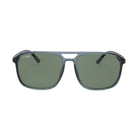 Lente de sol Azul Atlas / Verde UV400 X FIRE