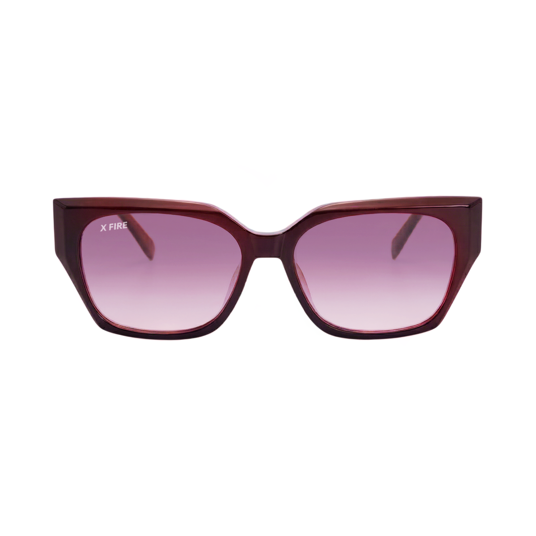 Lente de sol Alessa Burgundy / Burgundy UV400 X FIRE