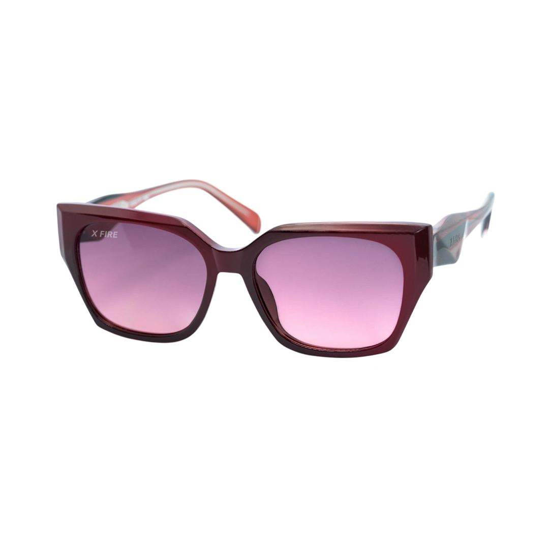 Lente de sol Alessa Burgundy / Burgundy UV400 X FIRE