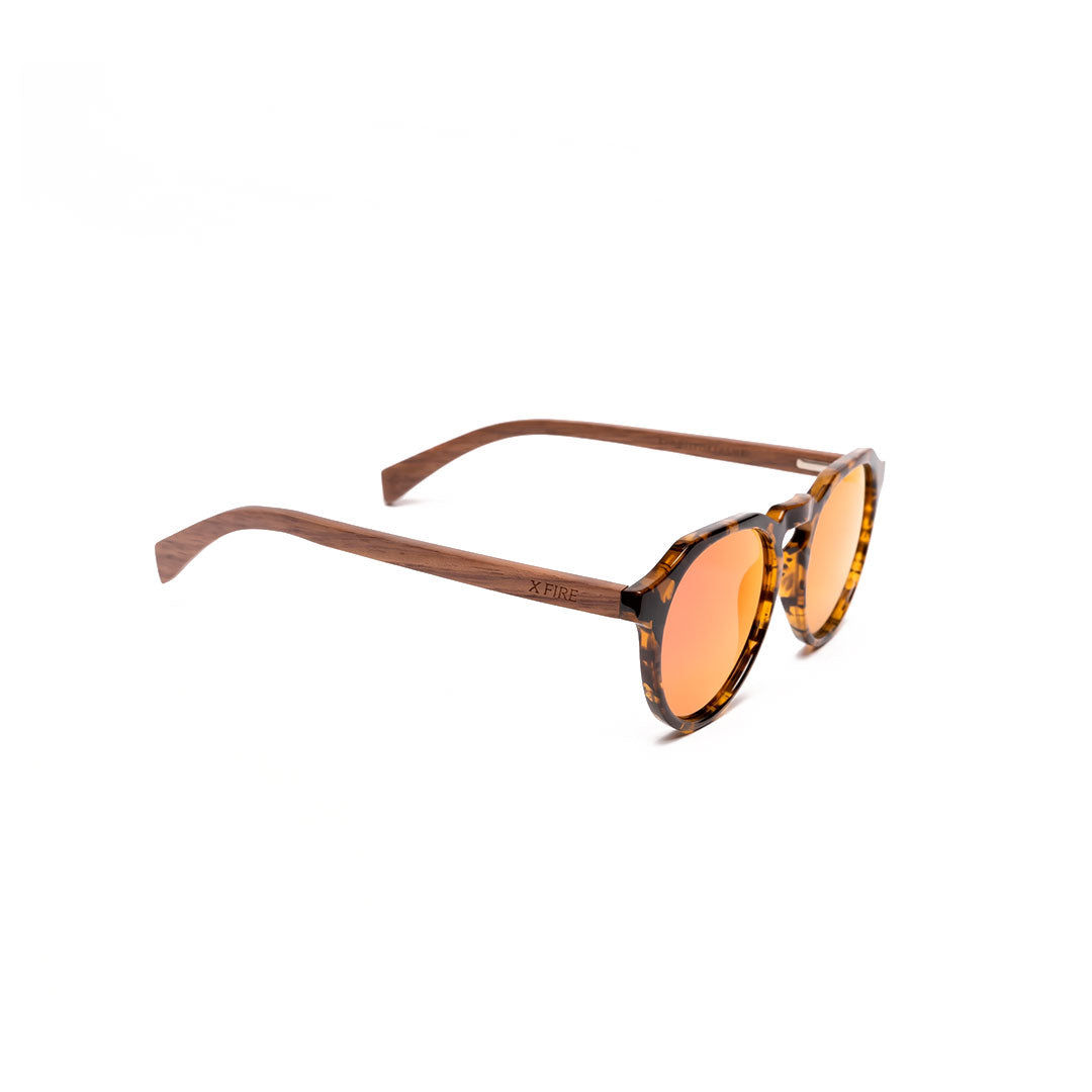 Lente de sol Animal Print Kenia / Rojo UV400 X FIRE