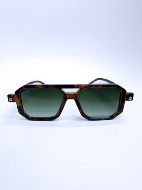 Lente de sol Bali Animal Print / Verde UV400 XFIRE