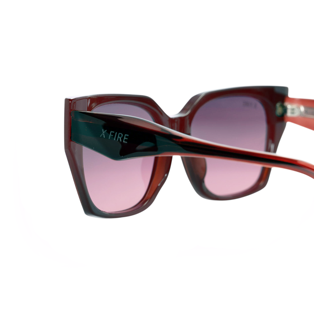 Lente de sol Alessa Burgundy / Burgundy UV400 X FIRE