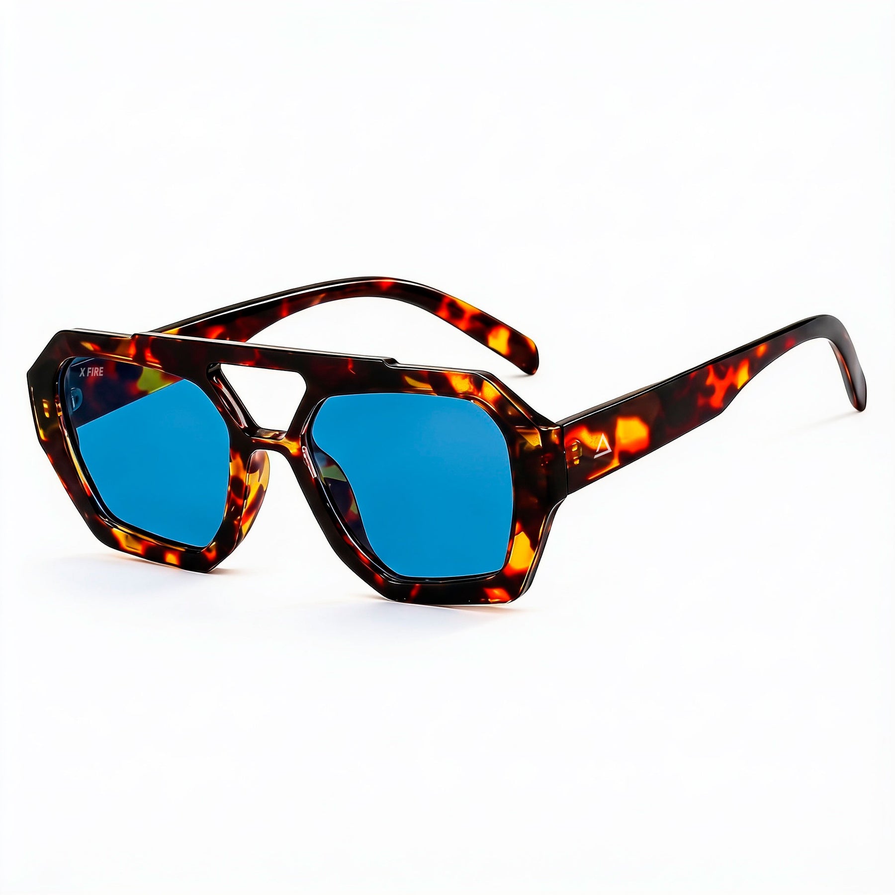 Lente de sol Animal Print Bali / Azul UV 400 X FIRE