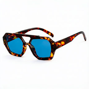 Lente de sol Animal Print Bali / Azul UV 400 X FIRE