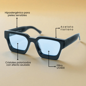 SPARGI BLACK | BLUE MIRROR