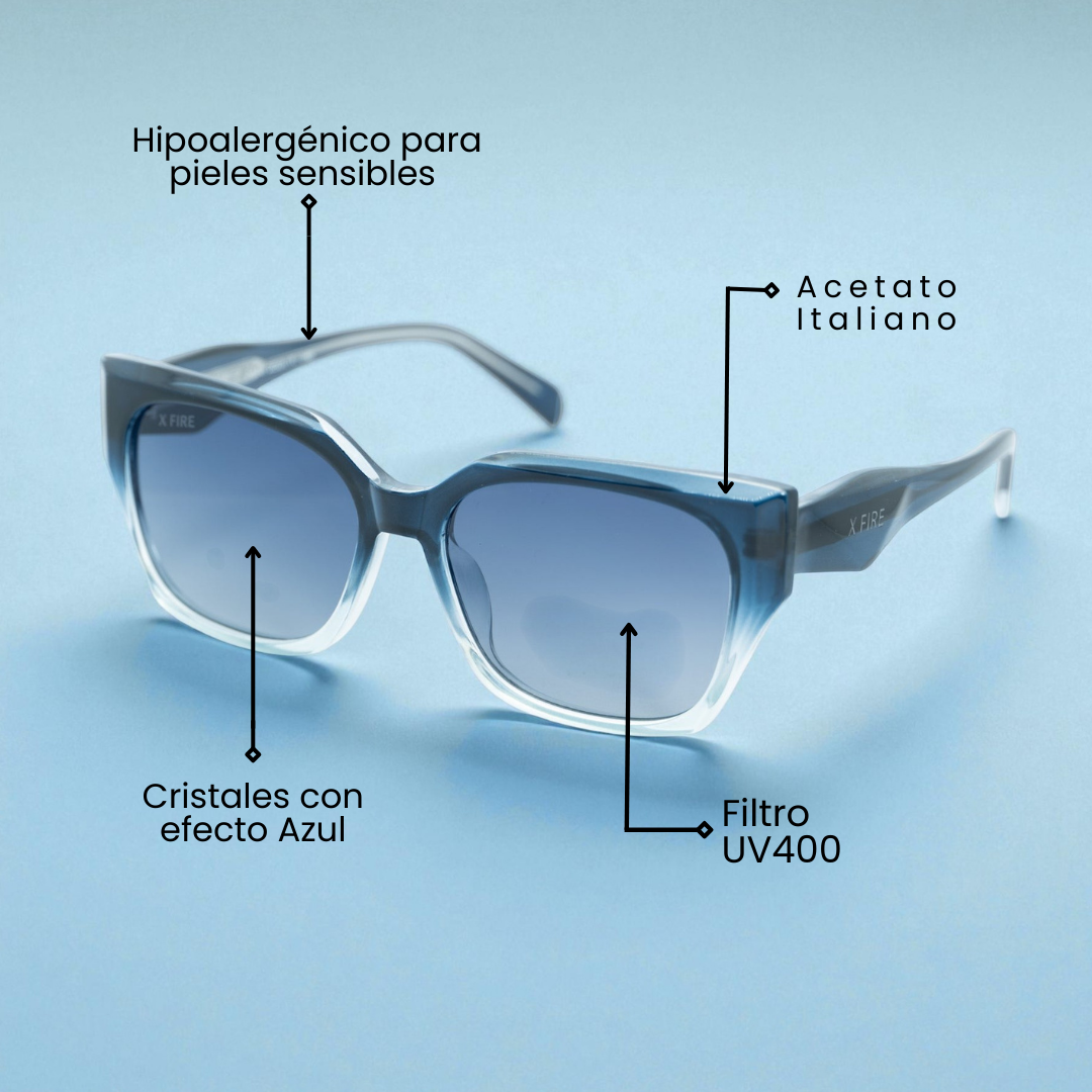 ALESSA BLUE | BLUE MIRROR