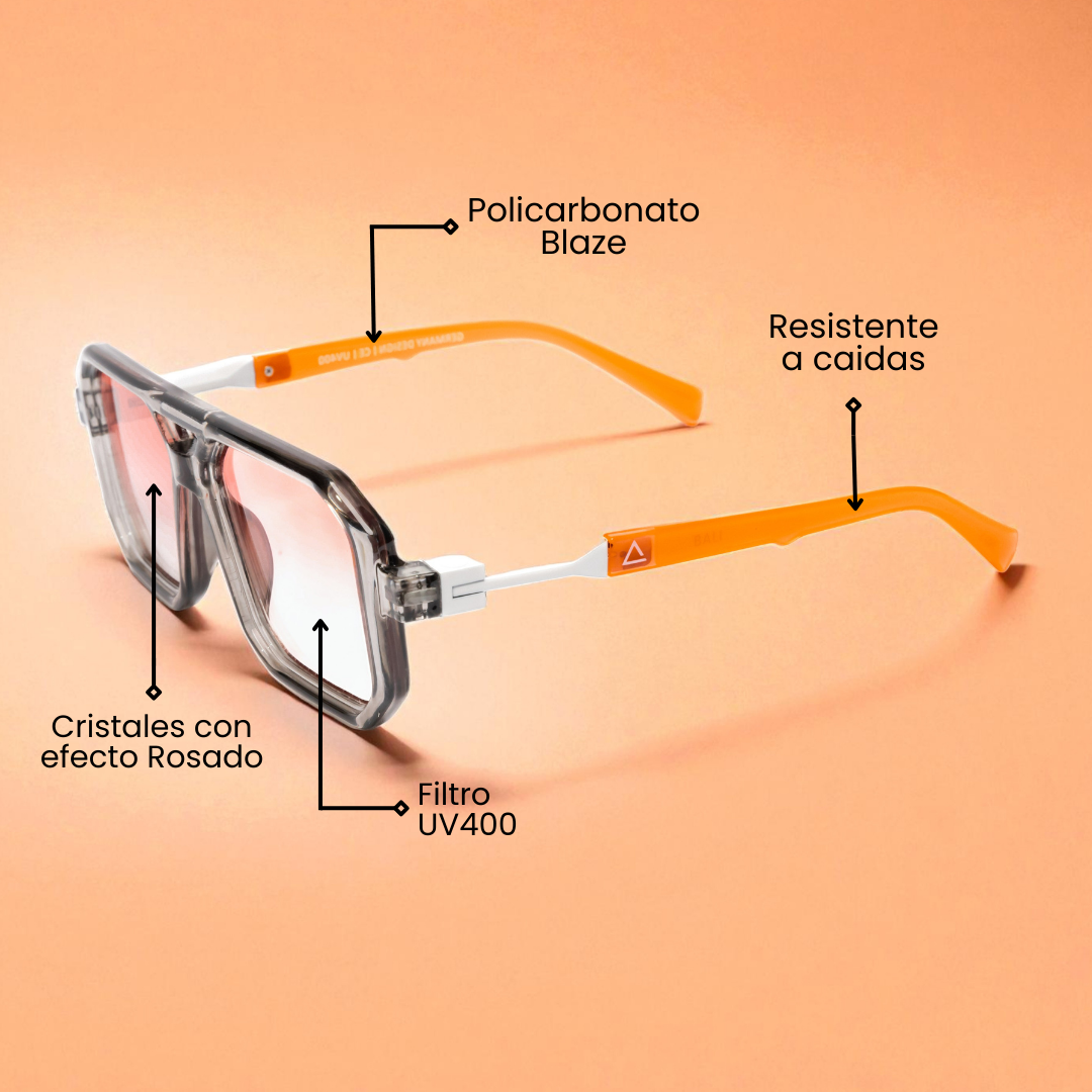 BALI 2.0 GRAY | PINK MIRROR