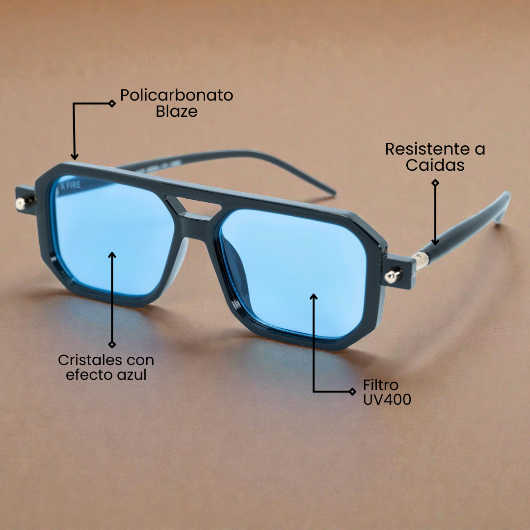 BALI BLACK | BLUE MIRROR